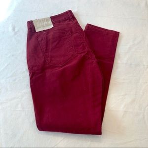 Loft Skinnies in Burgundy